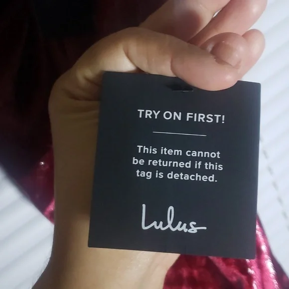 NWT Lulus L Stunning Ways Wine Red Velvet Sleeveless Mini Dress - Picture 12 of 15